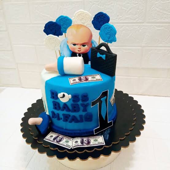 1Kg Baby boss Cake